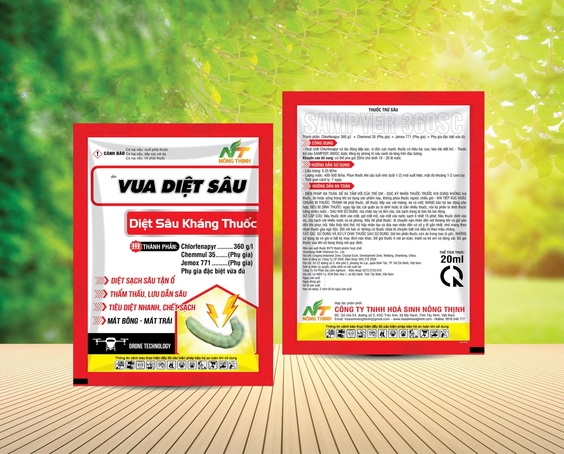 VUA DIỆT SÂU - 20ML 